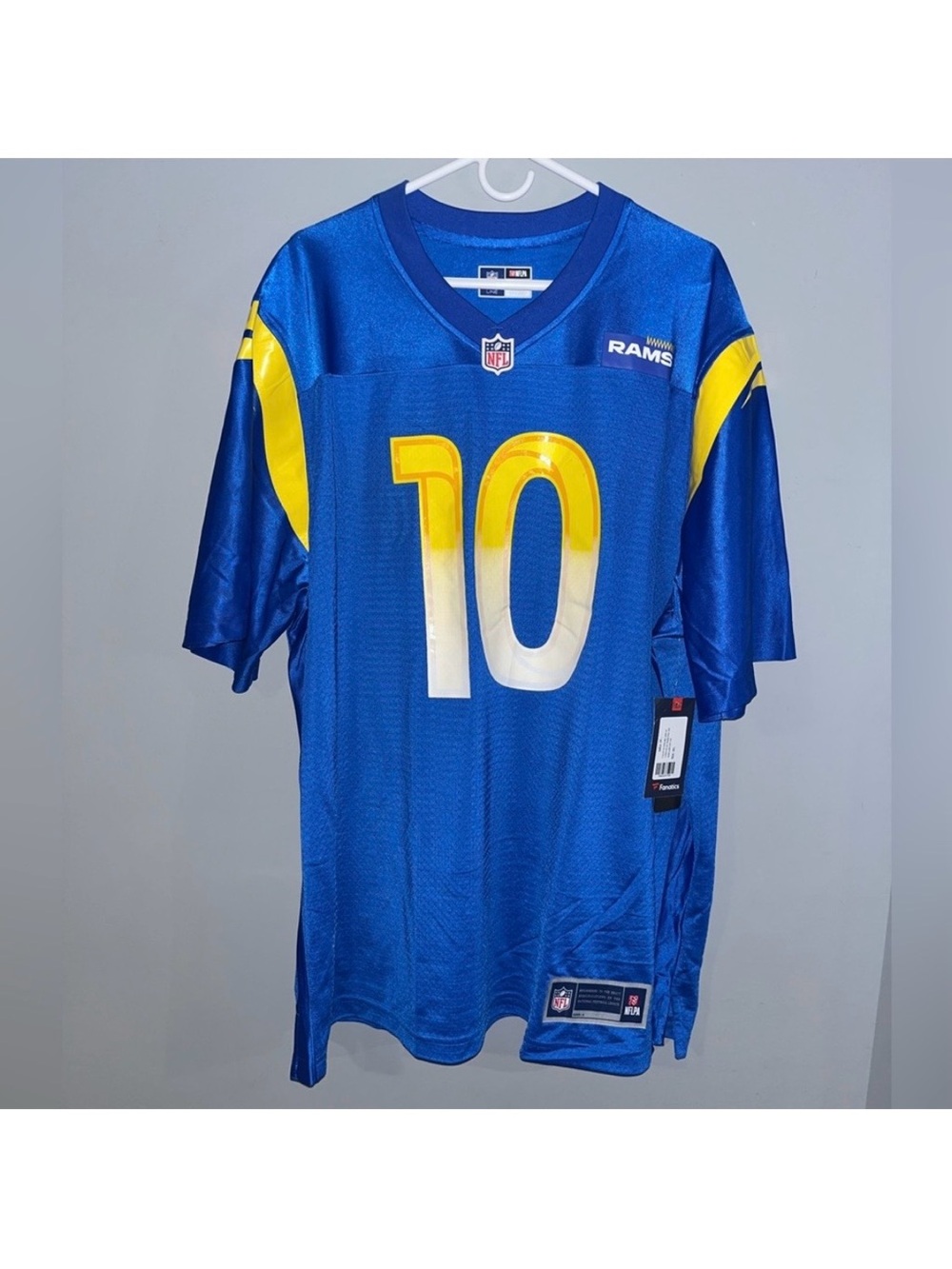 Los Angeles Rams #10 Cooper Kupp Royal Blue NFL PROLINE Home Football Jersey NWT